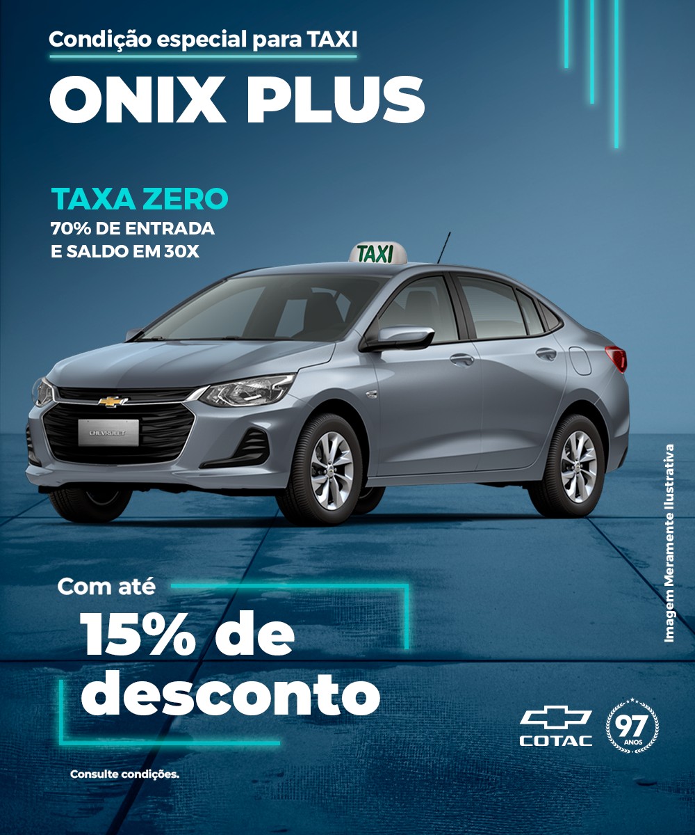 Onix Plus | Taxi