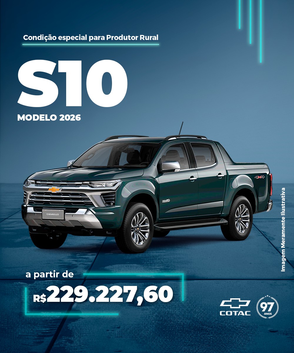 Nova S10 | Produtor Rural