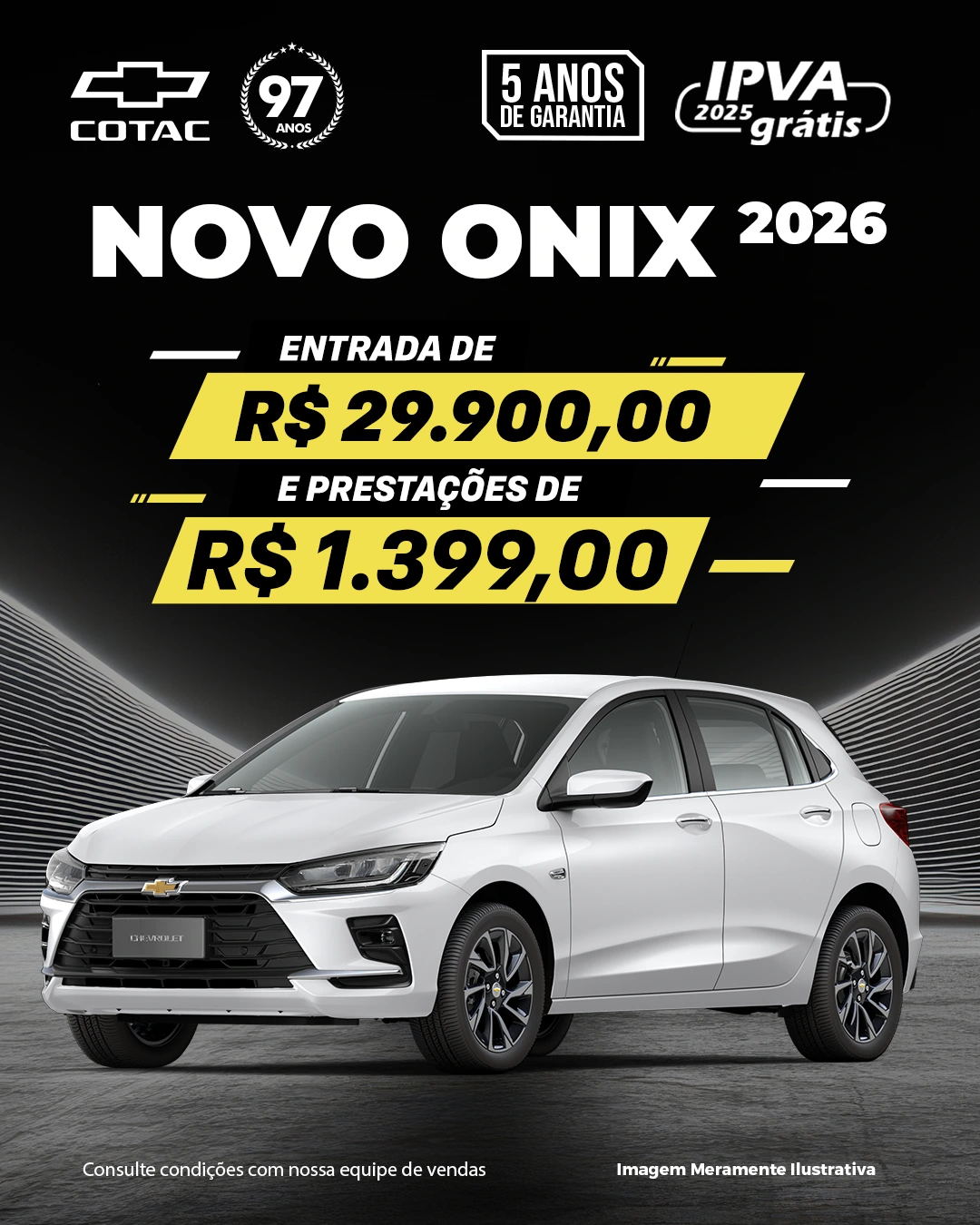 Novo Onix 2026