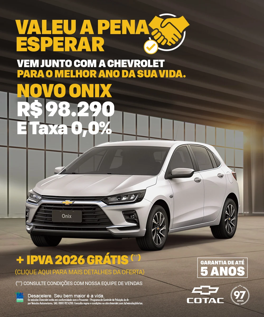 Novo Onix 2026