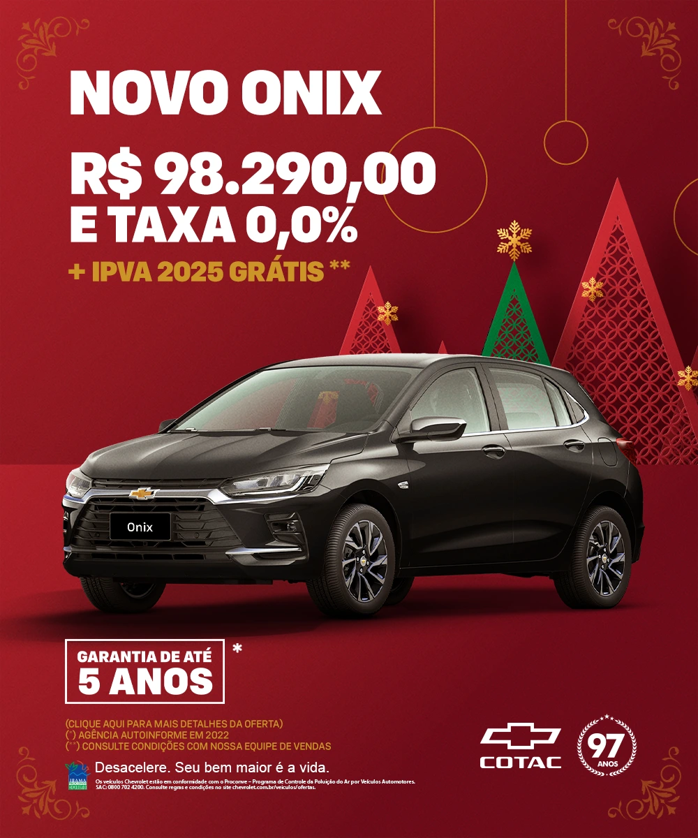 Novo Onix 2026