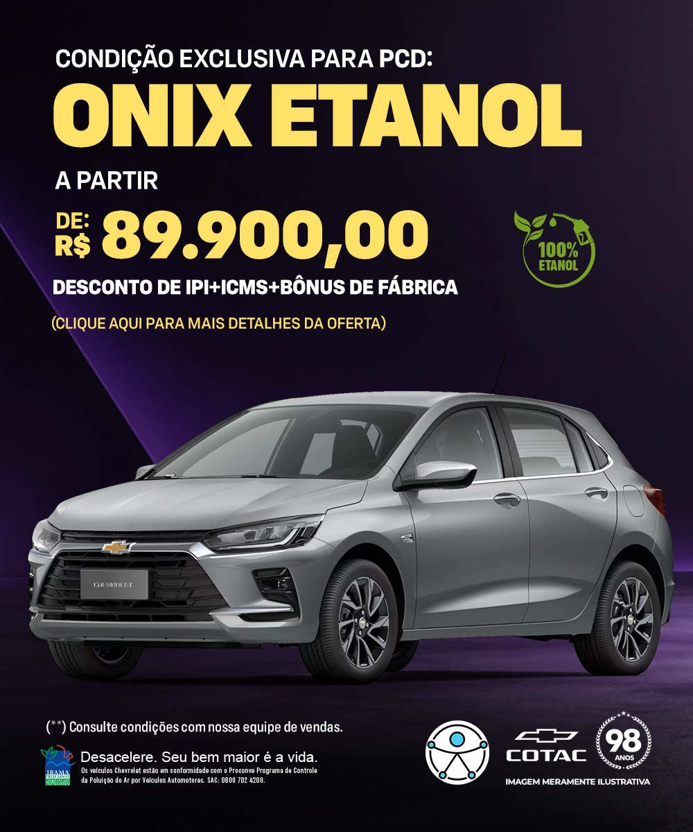 Onix Etanol - PCD