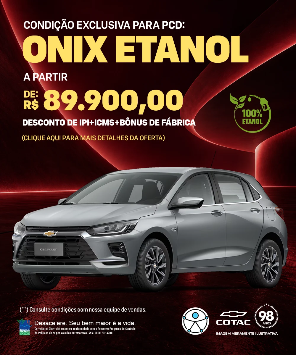 Onix Etanol - PCD