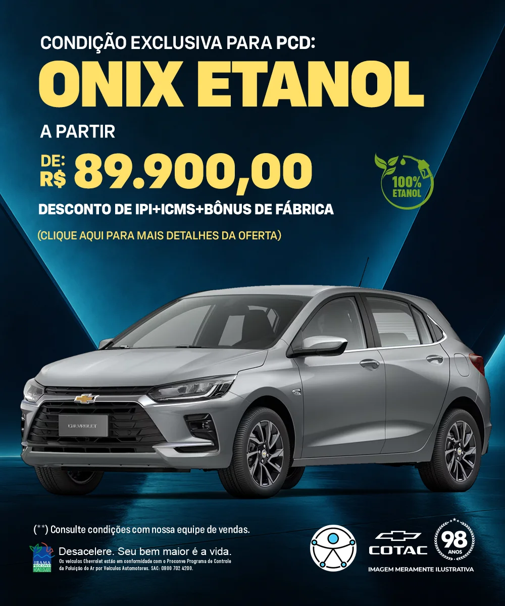 Onix Etanol - PCD